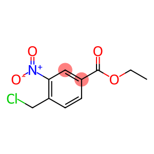 Benzoic acid, 4-(chloromethyl)-3-nitro-, ethyl ester