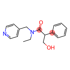 N-Ethyl-3-hydroxy-2-phenyl-N-(4-pyridinylmethyl)propanamide