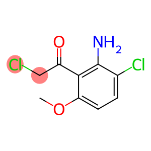 Ethanone,  1-(2-amino-3-chloro-6-methoxyphenyl)-2-chloro-