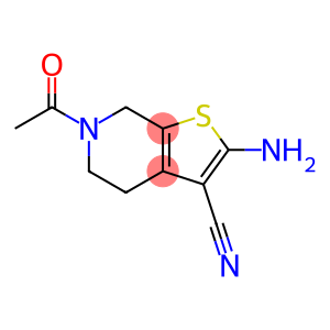 6-Acetyl-2-amino-4h,5h,6h,7h-thieno[2,3-c]pyridine-3-carbonitrile