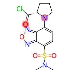 (S)-(-)-4-(N,N-Dimethylaminosulfonyl)-7-(2-Chloroformylpyrrolidin-1-Yl)Benzofurazan
