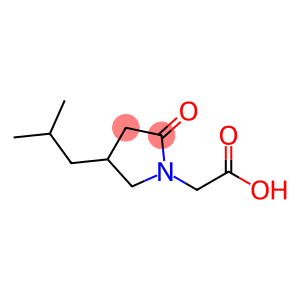 2-(4-isobutyl-2-oxopyrrolidin-1-yl)acetic acid