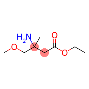 Ethyl 3-amino-4-methoxy-3-methylbutanoate