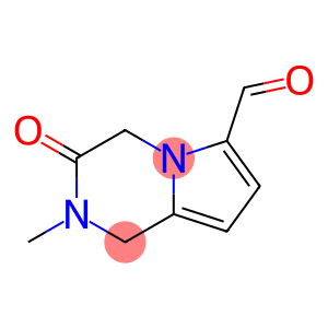 Pyrrolo[1,2-a]pyrazine-6-carboxaldehyde, 1,2,3,4-tetrahydro-2-methyl-3-oxo- (9CI)