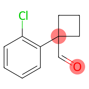 1-(2-chlorophenyl)cyclobutanecarbaldehyde