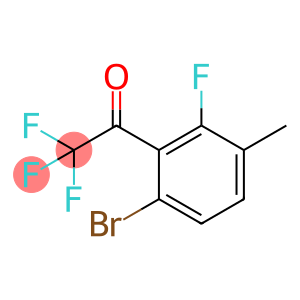 1-(6-Bromo-2-fluoro-3-methylphenyl)-2,2,2-trifluoroethanone