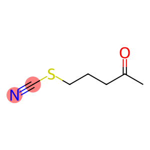 Thiocyanic acid, 4-oxopentyl ester (9CI)