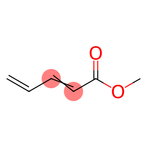 Methyl 2,4-pentadienoate,1,3-Butadiene-1-carboxylic acid methyl ester, 2,4-Pentadienoic acid methyl ester, Methyl 1,3-butadiene-1-carboxylate