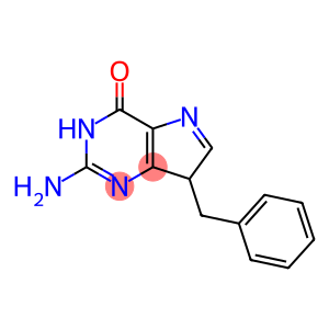 4H-Pyrrolo[3,2-d]pyrimidin-4-one, 2-amino-3,7-dihydro-7-(phenylmethyl)-