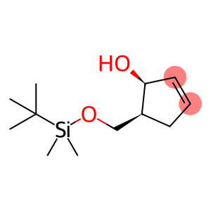 (1S,5S)-5-({[tert-butyl(diMethyl)silyl]oxy}Methyl)cyclopent-2-en-1-ol