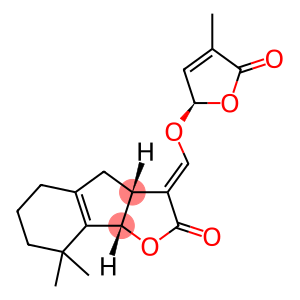 2H-Indeno[1,2-b]furan-2-one, 3-[[[(2R)-2,5-dihydro-5-oxo-4-methyl-2-furanyl]oxy]methylene]-3,3a,4,5,6,7,8,8b-octahydro-8,8-dimethyl-, (3E,3aR,8bS)-