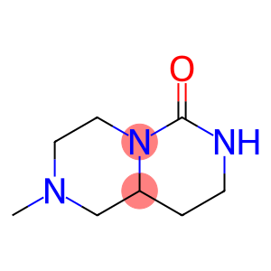 6H-Pyrazino[1,2-c]pyrimidin-6-one,octahydro-2-methyl-(9CI)