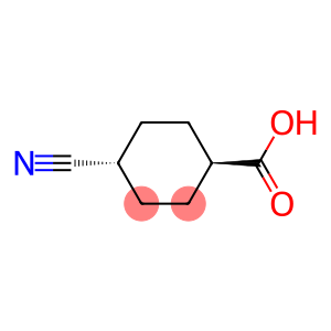 Cyclohexanecarboxylic acid, 4-cyano-, trans-