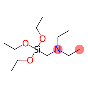 N-ethyl-N-(triethoxysilylmethyl)ethanamine
