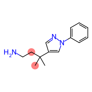 1H-Pyrazole-4-propanamine, γ,γ-dimethyl-1-phenyl-
