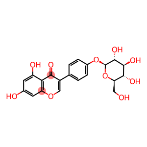 4-(5,7-dihydroxy-4-oxo-4H-chromen-3-yl)phenyl beta-D-glucopyranoside