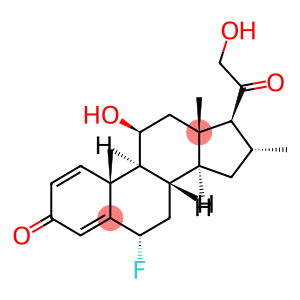 6-fluoro-11-hydroxy-17-(2-hydroxy-1-oxoethyl)-10,13,16-trimethyl-6,7,8,9,11,12,14,15,16,17-decahydrocyclopenta[a]phenanthren-3-one