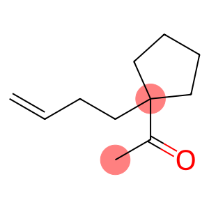 Ethanone, 1-[1-(3-buten-1-yl)cyclopentyl]-
