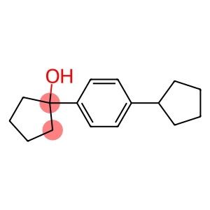 1-(4-Cyclopentylphenyl)cyclopentanol