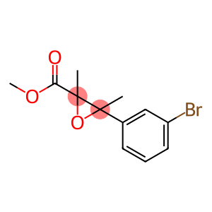 2-Oxiranecarboxylic acid, 3-(3-bromophenyl)-2,3-dimethyl-, methyl ester