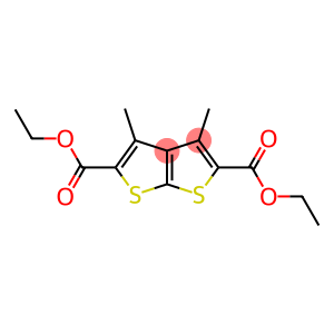 Diethyl 3,4-dimethylthieno(2,3-b)thiophene-2,5-dicarboxylate