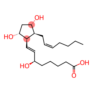 (+)-1-Decarboxy-1-methyl-20-nor-19-carboxyprostaglandin F(sub 2-alpha)