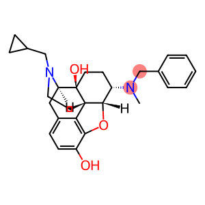 Morphinan-3,14-diol, 17-(cyclopropylmethyl)-4,5-epoxy-6-[methyl(phenylmethyl)amino]-, (5α,6α)- (9CI)