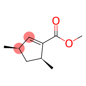 1-Cyclopentene-1-carboxylicacid,3,5-dimethyl-,methylester,(3R-cis)-(9CI)