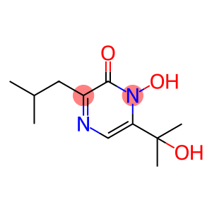 1-Hydroxy-6-(1-hydroxy-1-methylethyl)-3-isobutyl-2(1H)-pyrazinone