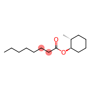 rel-Octanoic acid (1S*)-2β*-methylcyclohexane-1α*-yl ester