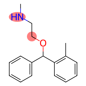 N-Methyl-2-[(o-methyl-α-phenylbenzyl)oxy]ethanamine