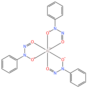 aluminium N-nitrosophenylhydroxyamine