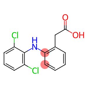 2-[[2,6-Dichlorophenyl] amino] benzeneacetic acid