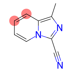 1-methylH-imidazo[1,5-a]pyridine-3-carbonitrile