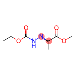 Hydrazinecarboxylic  acid,  (2-methoxy-1-methyl-2-oxoethylidene)-,  ethyl  ester  (9CI)