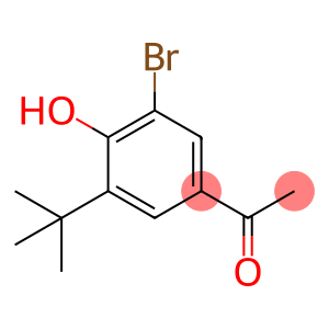 Ethanone, 1-[3-bromo-5-(1,1-dimethylethyl)-4-hydroxyphenyl]-