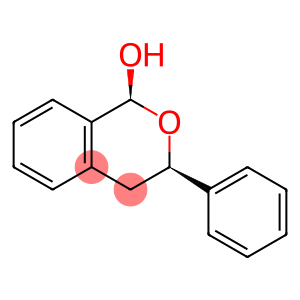 1H-2-Benzopyran-1-ol,3,4-dihydro-3-phenyl-,cis-(9CI)