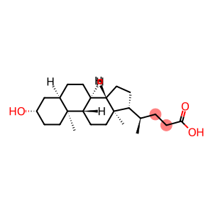 (3BETA,5BETA)-3-羟基胆烷-24-油酸