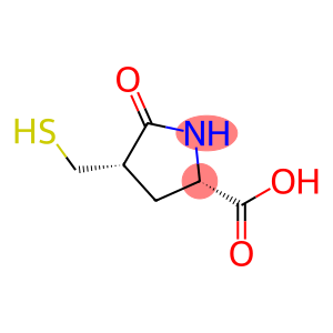 Proline, 4-(mercaptomethyl)-5-oxo-, cis- (9CI)