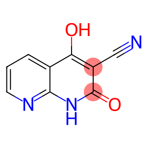 1,8-Naphthyridine-3-carbonitrile,1,2-dihydro-4-hydroxy-2-oxo-(9CI)