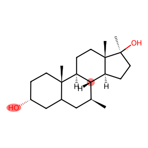 7β,17α-Dimethyl-5β-androstane-3α,17β-diol