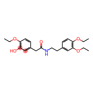 Benzeneacetamide, N-[2-(3,4-diethoxyphenyl)ethyl]-4-ethoxy-3-hydroxy-