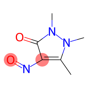 3H-Pyrazol-3-one,  1,2-dihydro-1,2,5-trimethyl-4-nitroso-,  radical  ion(1+)  (9CI)