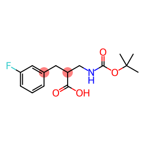 Benzenepropanoic acid, α-[[[(1,1-dimethylethoxy)carbonyl]amino]methyl]-3-fluoro-