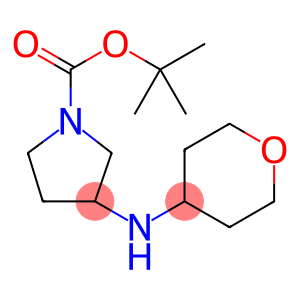 tert-butyl 3-((tetrahydro-2H-pyran-4-yl)amino)pyrrolidine-1-carboxylate