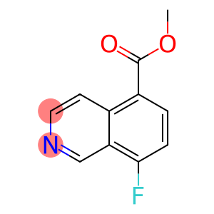 8-Fluoro-isoquinoline-5-carboxylic acid methyl ester