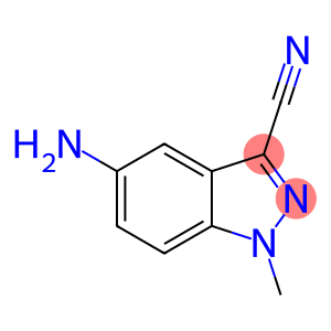 1H-Indazole-3-carbonitrile, 5-amino-1-methyl-