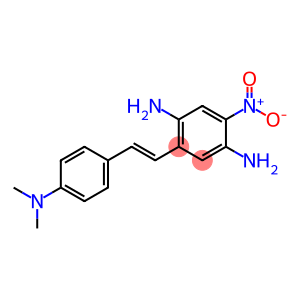 2-[(1E)-2-[4-(Dimethylamino)phenyl]ethenyl]-5-nitro-1,4-benzenediamine