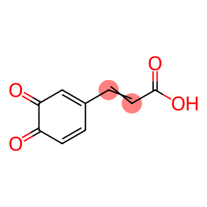 3,4-Dioxo-1,5-cyclohexadiene-1-acrylic acid