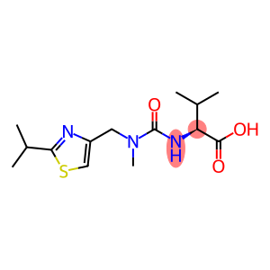 N-((N-methyl-N-((2-isopropyl-4-thiazolyl)methyl)amino)carbonyl)-L-valine